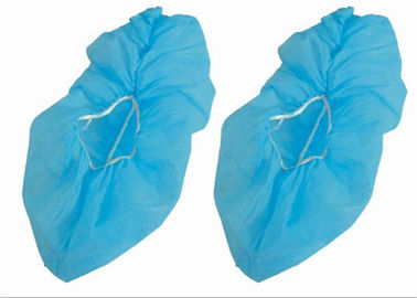 High Elasticity Surgical Shoe Covers , Disposable Plastic Boot Covers Durable supplier