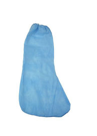 Hygiene  Non Woven Shoe Cover , Blue Shoe Covers Disposable Against Cross Contamination supplier