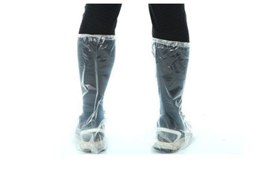 Elastic Cuff Surgical Shoe Covers , Disposable Shoe Protectors Slip Resistant supplier