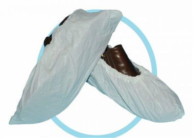 Lightweight  Surgical Shoe Covers Guards Wearable White Color 15 X 40 Cm supplier
