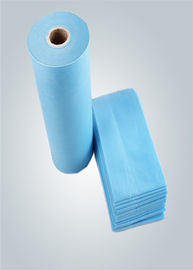Comfortable Disposable Double Bed Sheets Multi Ply Poly Tissue Rolled 120 pcs / Roll supplier