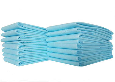 Breathable  Disposable Mattress Protector Blue Color High Water Absorbent supplier