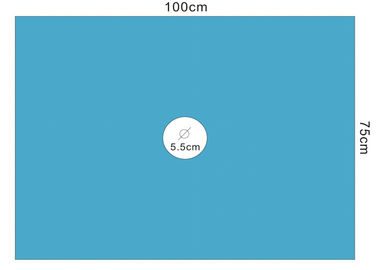 Waterproof Reusable Cloth Surgical Drapes Anti Bacteria With Aperture Hole supplier