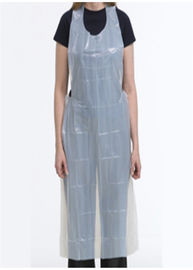Biodegradable Disposable Plastic Aprons Odorless Non Toxic Material Non Irritating supplier