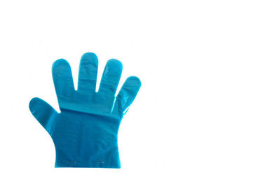 Polyethylene Surgical Hand Gloves , Biodegradable Disposable Gloves Anti Chemical supplier
