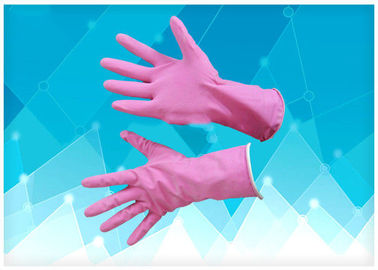 Anti Virus Surgical Hand Gloves , Disposable Rubber Gloves Oil Resistance Various Size supplier