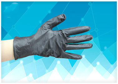 Anti Skid Isposable Plastic Gloves Curved Finger Textured Surface Sterility Maintain supplier