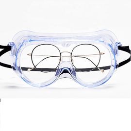 Virus Preventing Medical Safety Glasses Fully Enclosed Recycled Anti Fog Impact Resistant supplier