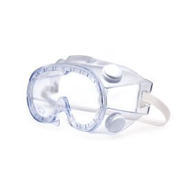 Transparent Surgical Safety Glasses Impact Resistant Polycarbonate Material supplier