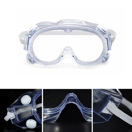 Polycarbonate  Medical Safety Glasses Impact Resistant With Four Valves supplier
