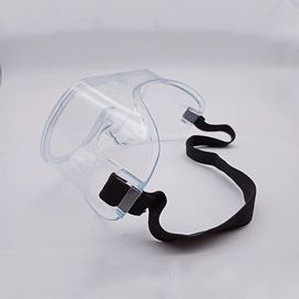 Isolation Medical Protective Eyewear Custom PC Lens White Frame Color supplier