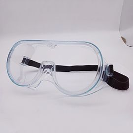 Isolation Medical Protective Eyewear Custom PC Lens White Frame Color supplier