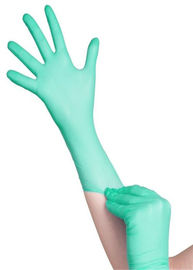 Durable Clear Plastic Kitchen Gloves , Sterile Rubber Gloves  No Color Difference supplier