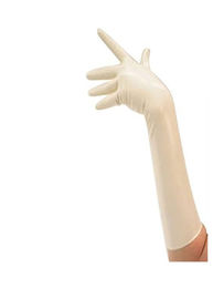 Anti Static Disposable Polyethylene Gloves Easy Donning Uniform Color Long Durability supplier