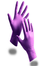Non Toxic Disposable Hand Gloves , Disposable Vinyl Gloves Tasteless Smooth Surfaced supplier