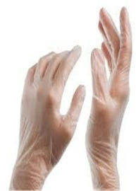 Clear Vinyl  Disposable Hand Gloves Powder Free With CE FDA ISO Certification supplier