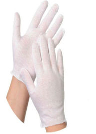 Sweat Absorbing Disposable Hand Gloves Rolled Rim Facillitate Easy Donning supplier