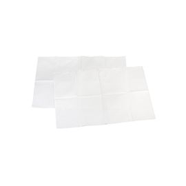 Plain Disposable Pillow Protectors , Disposable Travel Pillow Covers Double Threaded supplier