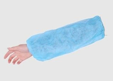 Breathable Disposable Plastic Arm Sleeves  , Arm Protection Sleeves Elastic Design supplier
