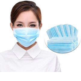 Comfortable Disposable Non Woven Face Mask , Hygienic Face Mask For Worker supplier