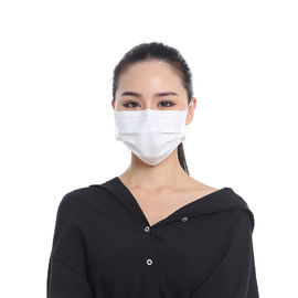 Anti Dust Disposable 3 Ply Face Mask , Non Woven Disposable Face Mask supplier