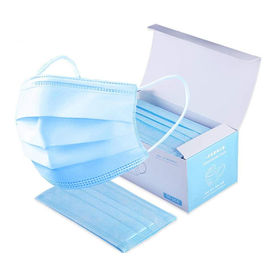 Meltblown Nonwoven Disposable Protection Earloop Face Mask 3 Ply supplier