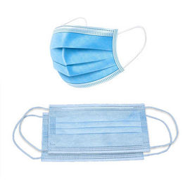 Non Irritating Non Woven Face Mask Anti Dust Disposable Earloop Face Mask supplier