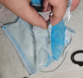 Non Irritating Non Woven Face Mask Anti Dust Disposable Earloop Face Mask supplier