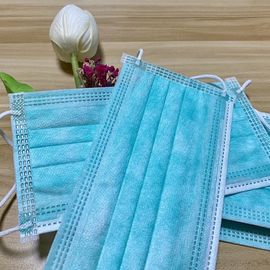 Non Irritating Non Woven Face Mask Anti Dust Disposable Earloop Face Mask supplier