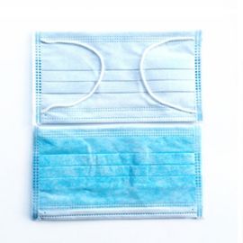 Earloop Procedure Masks , Dispsoable Isolation Face Mask For Beauty Room supplier