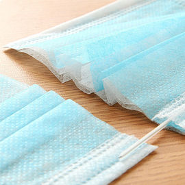 Comforable Earloop Face Mask 3 Ply Protection With Adjustable Nosepiece supplier