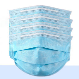 Single Use Earloop Face Mask Lightweight Waterproof Personal Safety supplier