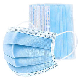 Anti Virus Disposable Face Mask  Eco-Friendly Single Use With Elastic Earloop supplier