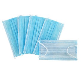Anti Virus Disposable Face Mask  Eco-Friendly Single Use With Elastic Earloop supplier
