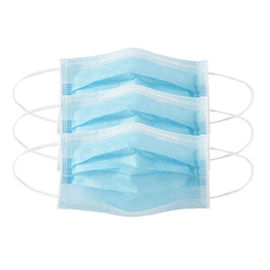 Breathable Disposable Face Mask Multi Layered Stereo Design For Construction supplier