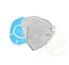 Foldable 3D Respirator Protection Mouth Mask FFP2 Dustproof Face Mask With Earloop supplier