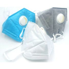 Anti Dust FFP2 Foldable Dust Mask With Valve High Filtration Capacity supplier