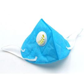 Anti Dust FFP2 Foldable Dust Mask With Valve High Filtration Capacity supplier