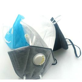 Anti Dust FFP2 Foldable Dust Mask With Valve High Filtration Capacity supplier