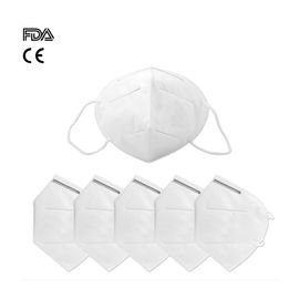 Durable Foldable FFP2 Mask Non Woven Outer Layer Anti Virus Logo Customized supplier