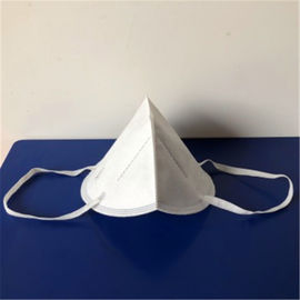 Comfortable FFP2 Respirator Mask Vertical Fold Flat Antivirus N95 Disposable Mask supplier