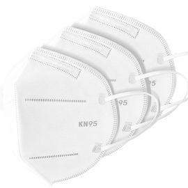 Dust Proof Folding FFP2 Mask Non Woven Disposable Face Mask With Elastic Earloop supplier