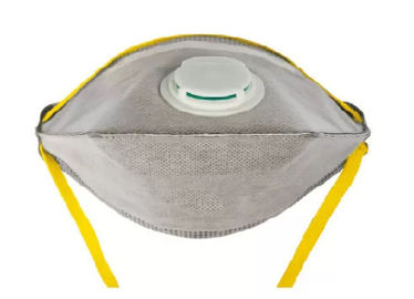 Skin Friendly Folding FFP2 Mask , FFP2 Filter Mask Anti Pollution supplier
