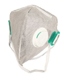 4 Layer FFP2 Respirator Mask Gray Color Non Stimulating With Activated Carbon supplier