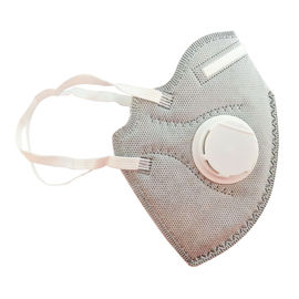 Antibacterial Folding FFP2 Mask Breathable For Construction / Mining supplier