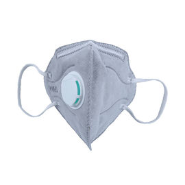 Health Protective Folding Mask Colored FFP2 Dust Mask With Valve Anti Pollution supplier