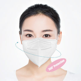 Ear Wearing Folding FFP2 Mask , Disposable Protective Mask 4 Layer Protection supplier