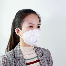 Health Protective N95 Disposable Mask Vertical Folding Colored FFP2 Face Mask supplier