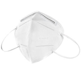 PM 2.5 Protection Folding FFP2 Mask White Color Fold Ffp2 KN95 Mask supplier