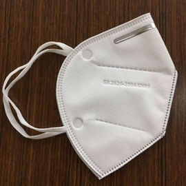 PM 2.5 Protection Folding FFP2 Mask White Color Fold Ffp2 KN95 Mask supplier
